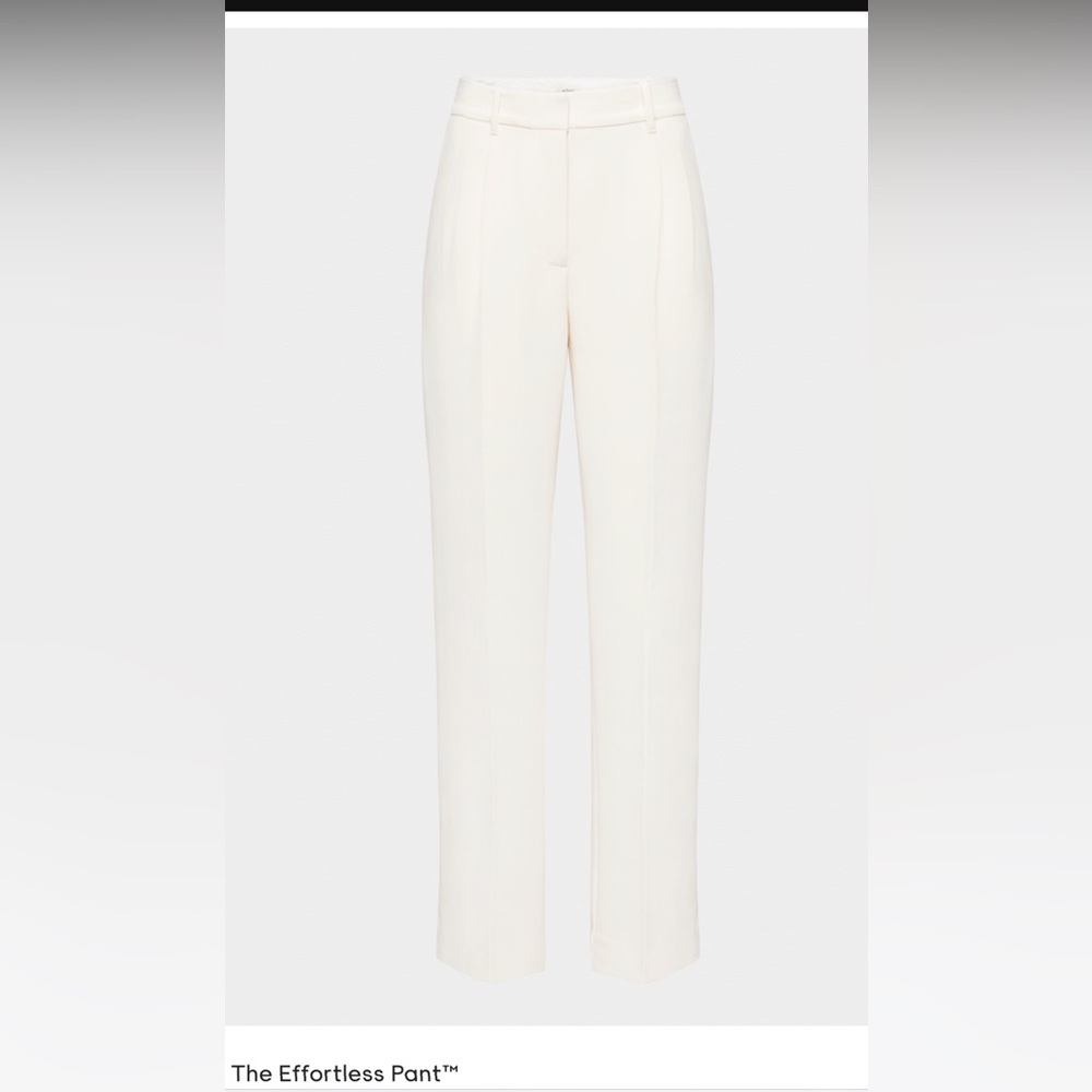 Aritzia Effortless Pants - Light Birch
